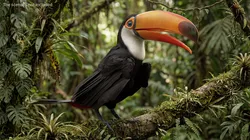 Toco Toucan Fur Rigged For Maya 3D model