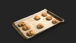 Tray of Cookies (photogammetry)