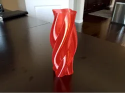 Twisted Ellipse Vase models