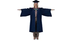 university girl t-pose 3D model Low-poly 3D model