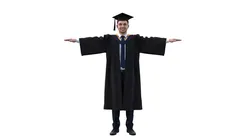 university male t-pose 3D model Low-poly 3D model