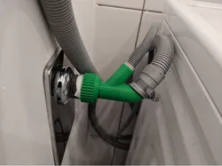 Washmachine adapter 1" dryer