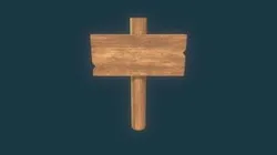 🧱Wooden Sign