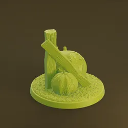 Bad Pumpkin Patch – Spooky Scatter Terrain for Tabletop & Dioramas
