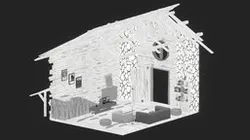 Black & White Room