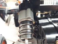 Clamp for cva shock