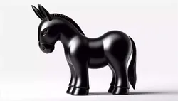 Decorative Horse Statue 3D Model 3D print model