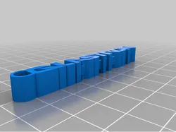 Glastron Boat Keychain
