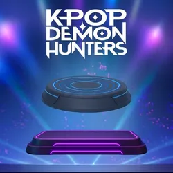 K-Pop Demon Hunters - Display Base Pack (STL) | 2 Sci-Fi Stands for Anime Figures | FDM 3D Printable