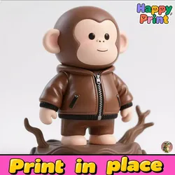 monkey 3D print model
