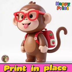 monkey 3D print model
