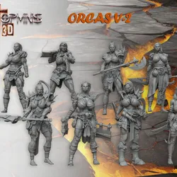 ORCAS V-2 ROLL RPG GAMES TABLETOP