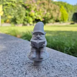 Scholar Gnome – Wisdom Among the Mushrooms