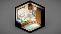 Tiny Isometric Room