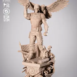 B3DSERK PEACE MAKER SCULPTURE READY FOR PRINTING