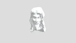 Character Bust 3D Sculpture
