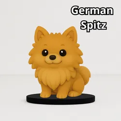 Cute German spitz
