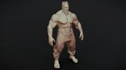 Giant Muscular Man