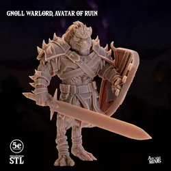 Gnoll Warlord, Avatar of Ruin