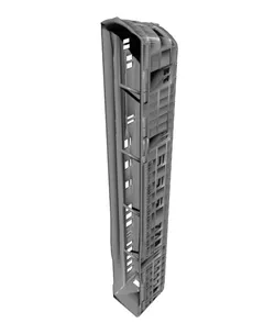 HO Scale ACF MotoRailer - Missouri and Arkansas Prototype - Shell