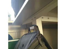 Ikea Skarsta desk side hook