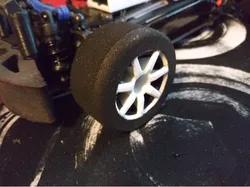 Latrax rally - RC18 wheel adapters