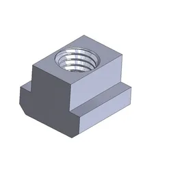 M10 T T-slot nut DIN 508