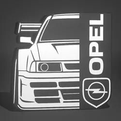 Opel Calibra DTM - Lightbox Lampara LED
