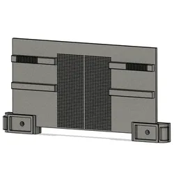 Scania 142/ 143 front grille for EMEK