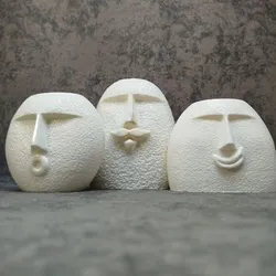 3 model minimalist  face planters set
