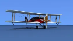 Airco DH-4 London Air Transport 3D model