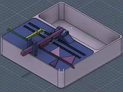 BALSA CHOPPER TABLE WITH STORAGE - Free 3D Print Model