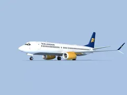 Boeing 737-800 Max Icelandair 3D model