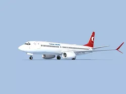 Boeing 737-800 Max Turkish Airlines 3D model
