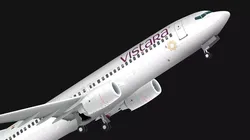 Boeing 737-800 Vistara Low-poly 3D model