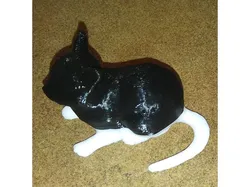 Cat Christmas Ornament / 3D model IEC3D