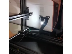 CR10 Camera Mount with USB LED  (Logitech C270)