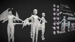 Customize Male Base Mesh-Anime Style