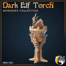 Dark elf torch