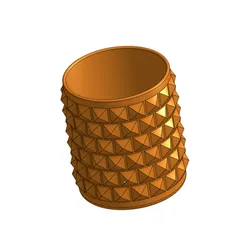 Diamond Pot – Elegant 3D Printable Trophy or Decorative Display