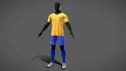 Foot Ball Jersey Brazil Team