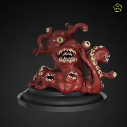 Gibbering Mouther-DeD miniature