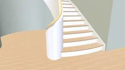 HomeCreations Ribbon Stair V7 - Elliptical