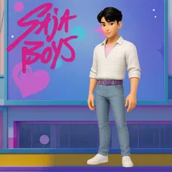 Jinu Saja from Saja Boys K-pop Demon hunters