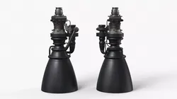 Modern Rocket Engine 3D model