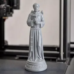 Saint Francis of Assisi 3D Print Model 3D print model