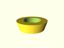 simple customizable bearing spool holder