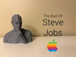 Steve Jobs - Bust - Free 3D Print Model