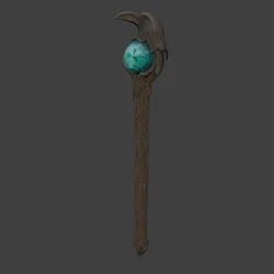 Witch Crow Wand