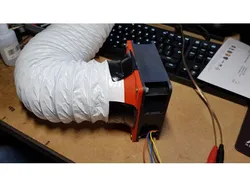 120mm fan to 100mm ventilaton tube adapter
